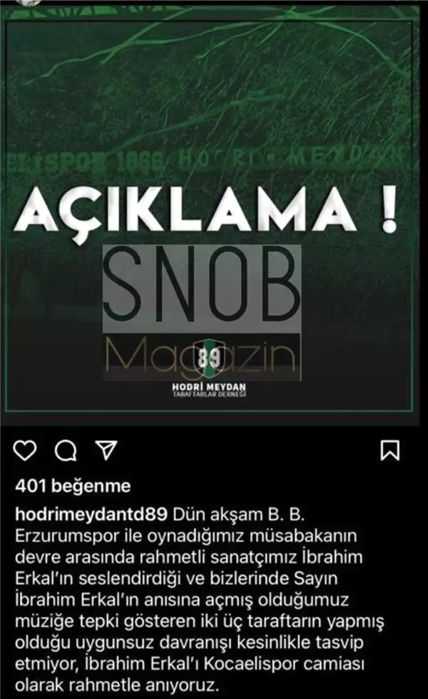 Filiz Erkal'dan İbrahim Erkal'a küfür eden Kocaelispor taraftarına tepki: Ölmüş insandan ne istediniz?
