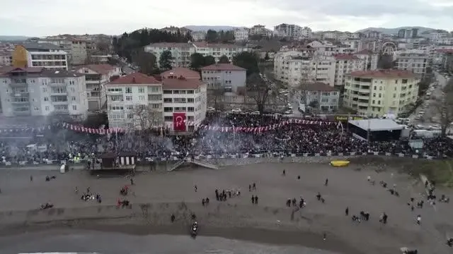 Hamsi festivalinde 5 ton balık tüketildi