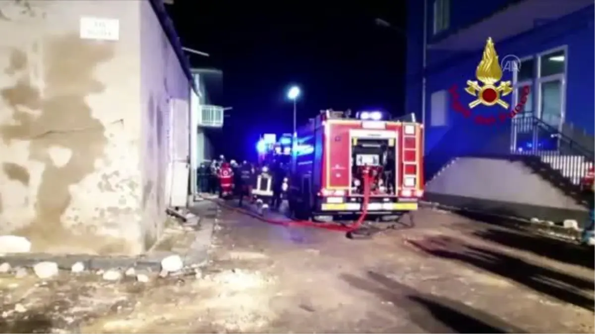 İtalya'da doğal gaz patlamasında 2 kişi öldü