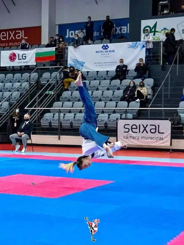 SPOR Antrenör annesinin çalıştırdığı tekvandocu Gülsena, 134'üncü madalyasını kazandı