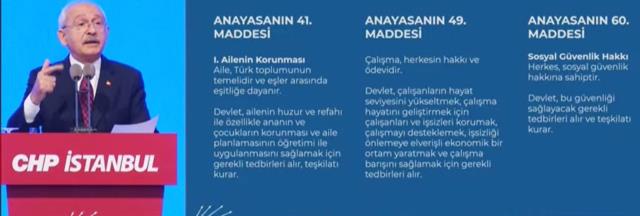 CHP lideri Kılıçdaroğlu, iktidara gelmeleri durumunda yapılacakları sıraladı: Yoksul aileler asgari ücretten de fazla destek alabilecek