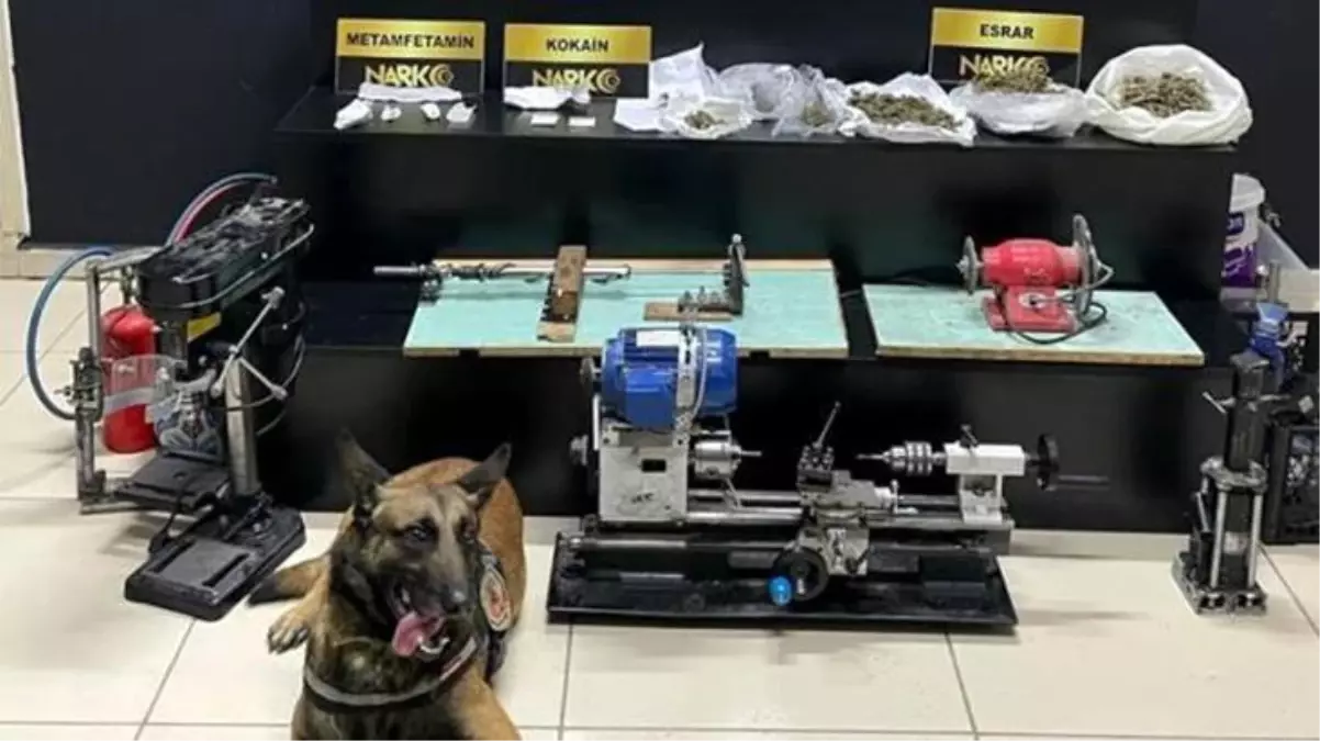 Edremit'te silah ve uyuşturucu operasyonu! Evden çıkanlar polisi bile şaşırttı