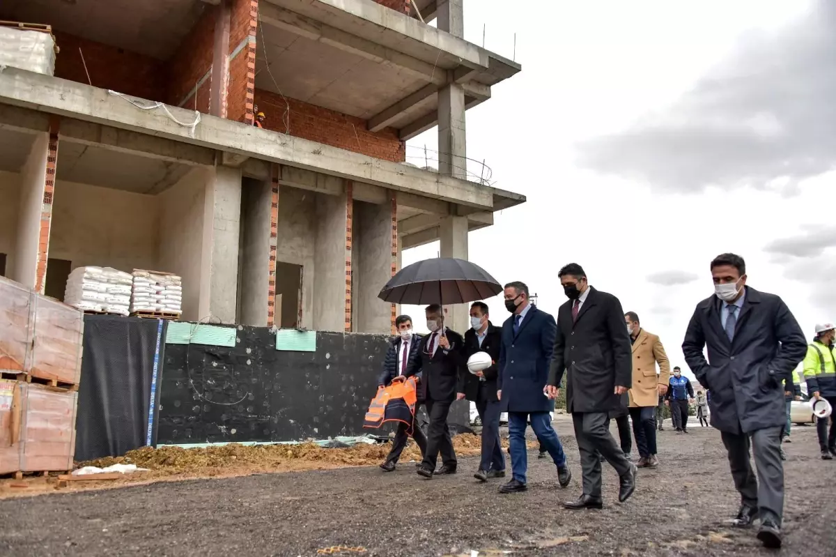 Mesleki ve Çevresel Hastalıklar Hastanesi'nde Kaba İnşaat Tamamlanıyor