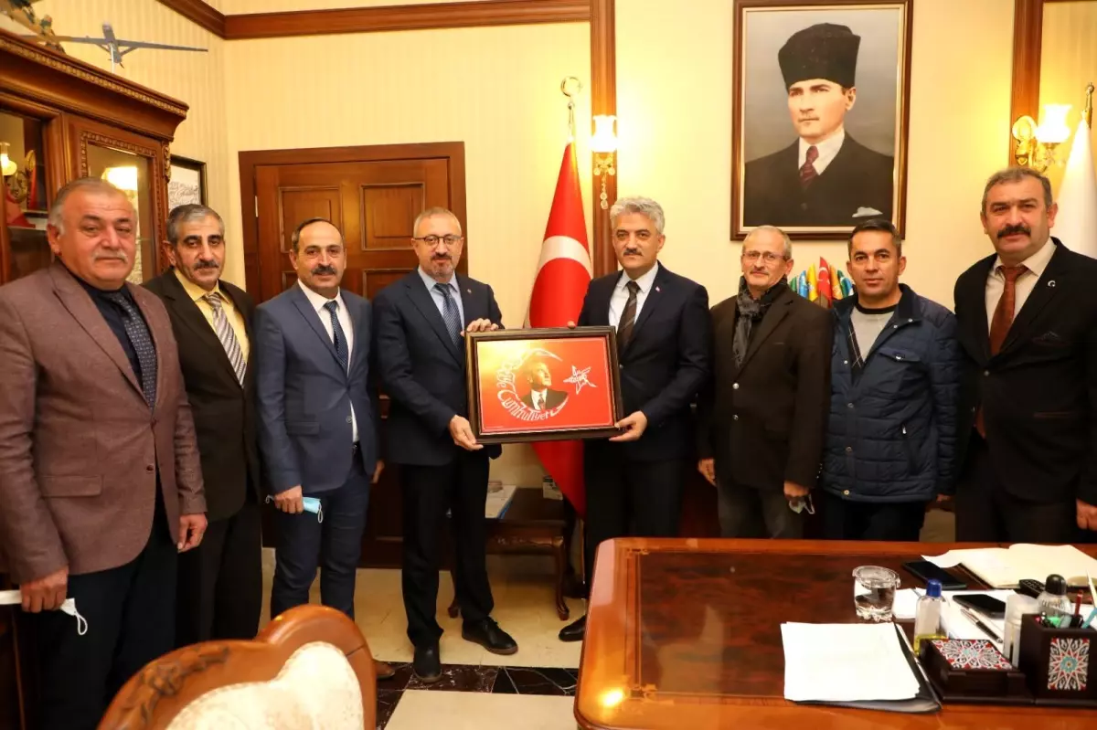 Kamu-Sen Yönetiminden Sayın Valimize Ziyaret