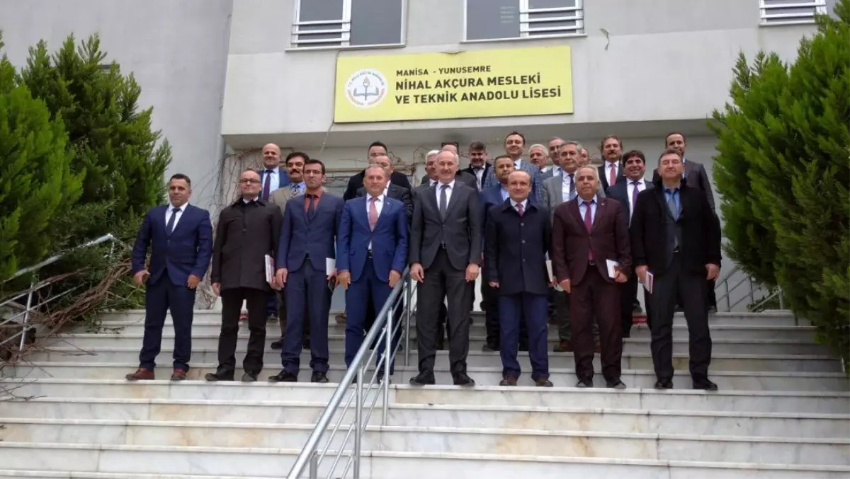 MANİSA İL MİLLİ EĞİTİM MÜDÜRLÜĞÜ İLÇE MÜDÜRLERİ TOPLANTISI YAPILDI