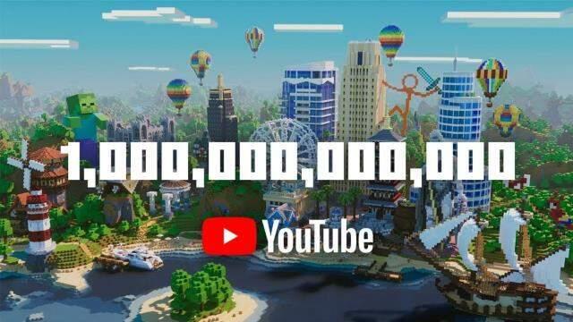 Popüler video oyunu Minecraft, YouTube'da 1 trilyon izlenmeyi geçerek rekor kırdı