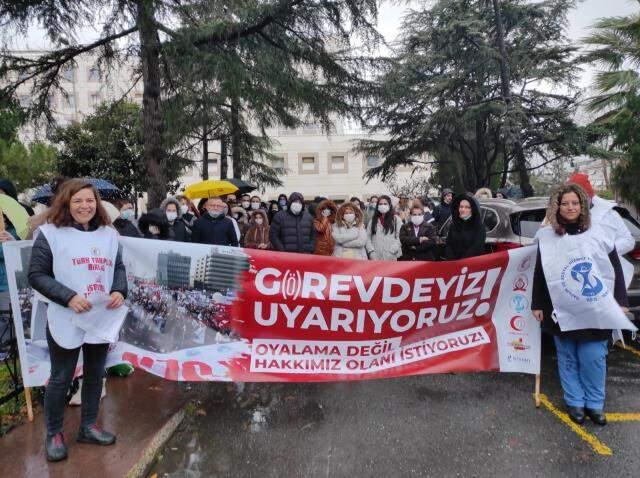 Sağlık çalışanları bugün ülke çapında grevde: Açlık ve yoksulluk sınırının altında çalışıyoruz