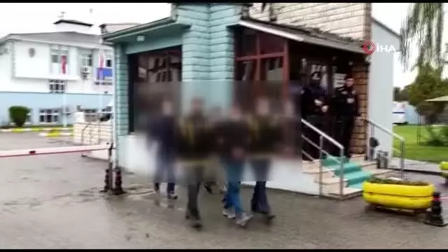Akü hırsızı yakalandı
