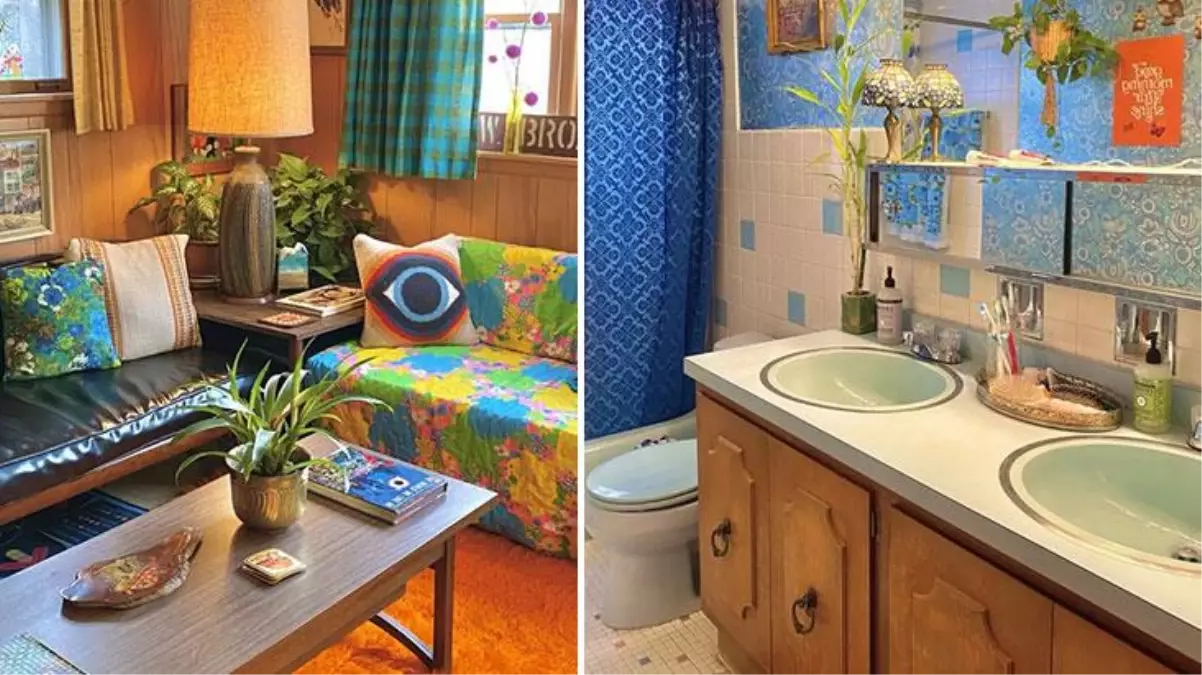 Bu da yeni akım, dalga dalga yayılıyor! İnsanlar evlerini 70'li yıllara göre düzenliyor