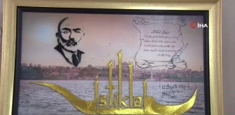 Gürsu'da 'Mehmet Akif Ersoy ve İstiklal Marşı' resim sergisi