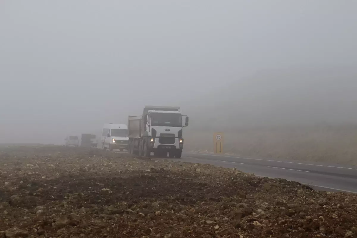 Sis ulaşımı olumsuz etkiledi