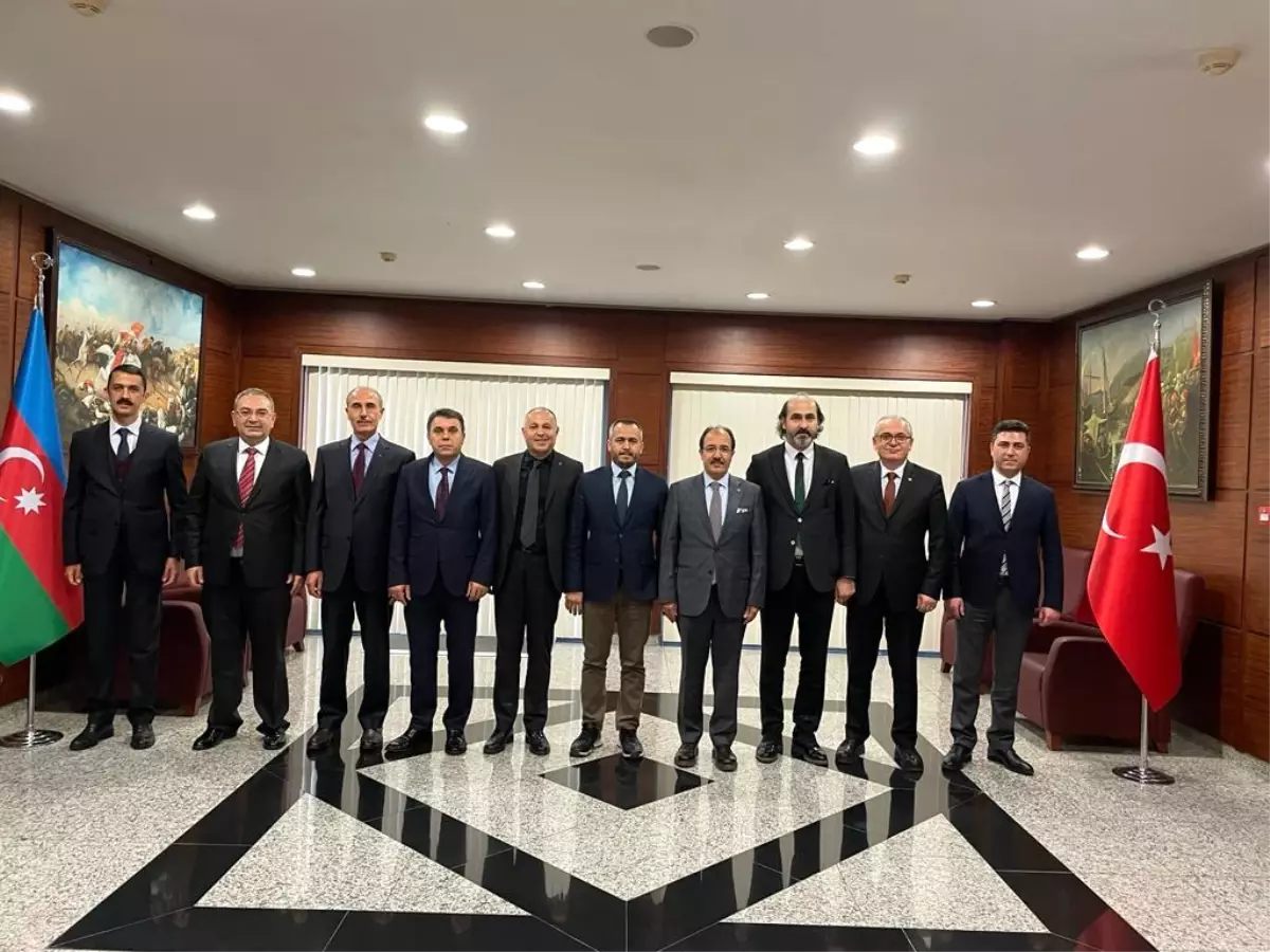 Üniversitemiz Heyetinden Azerbaycan'a Ziyaret