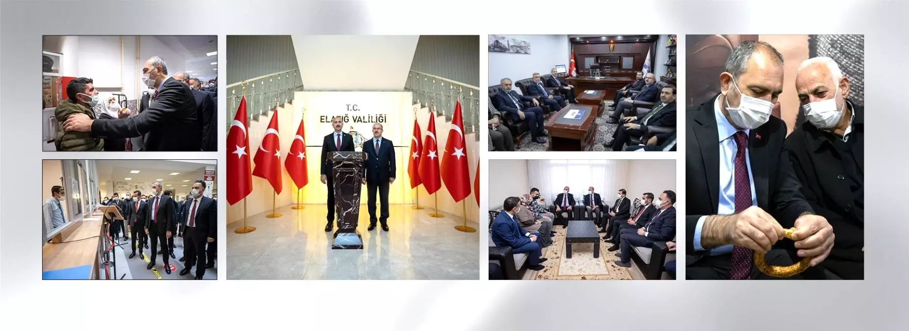 BAKAN GÜL ELAZIĞ'DA ÇEŞİTLİ ZİYARETLERDE BULUNDU
