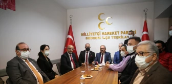 MHP Bodrum İlçe Başkanlığına atanan İbrahim Bilgi görevine başladı