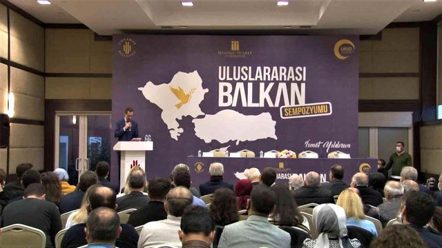 Ümraniye'de Uluslararası Balkan Sempozyumu başladı