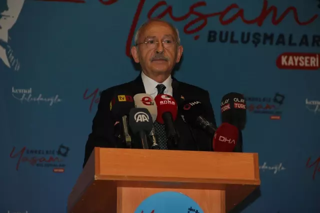 Kılıçdaroğlu, Kayseri'de 'Engelsiz Yaşam Buluşmaları'nda konuştu Açıklaması