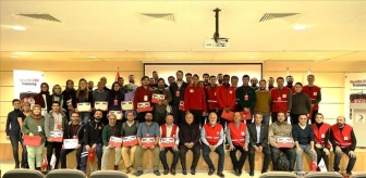 Türk Kızılay'ın Uluslararası Acil Sağlık Müdahale Birimi sahaya hazır