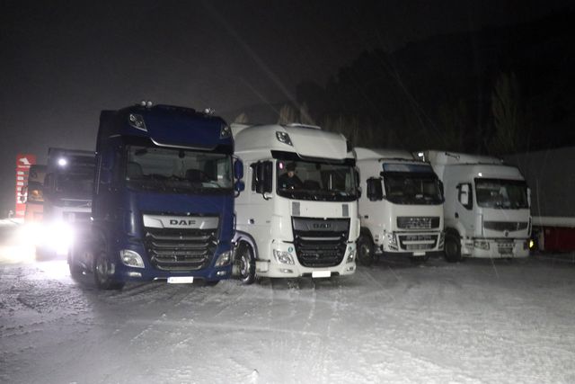 Tipi nedeniyle ulaşım aksadı