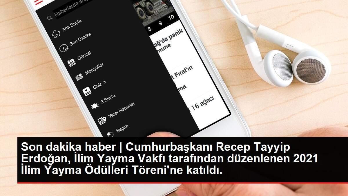 Cumhurbaşkanı Erdoğan, 2021 İlim Yayma Ödülleri Töreni'nde konuştu: (2)