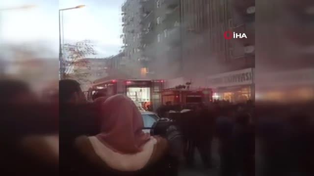 Son dakika haberi: Diyarbakır'da korkutan yangın: Restoran kül oldu