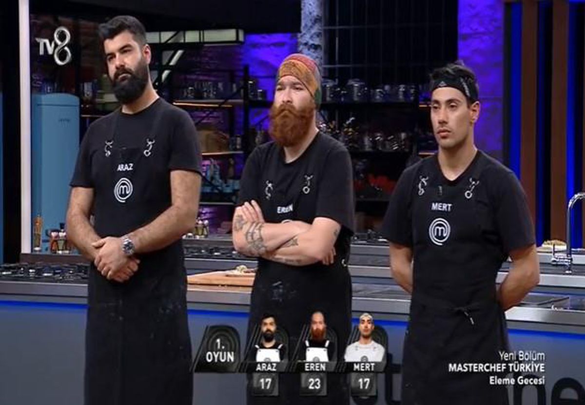 Masterchef kim kaç puan aldı? Mert, Araz ve Eren toplam kaç puan aldı? 19 Aralık 1. etap kazananı kim oldu?