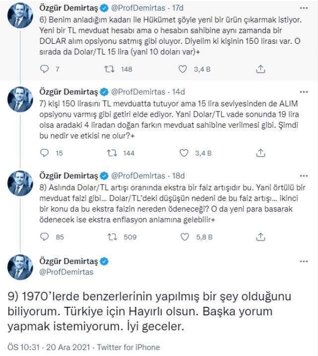 Dolar neden düştü? Ekonomist Özgür Demirtaş, dolardaki ani düşüşü yorumladı Dolar neden düştü? Ekonomist Özgür Demirtaş, dolardaki ani düşüşü yorumladı