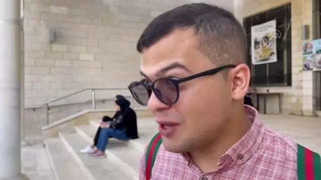 Görme engelli Filistinli genç, eğitim ve sosyal hayatındaki başarılarla ilham kaynağı oluyor