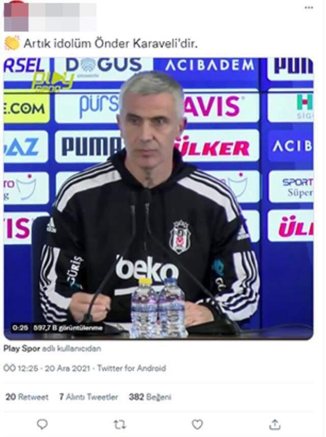 Muhabirin 'Kısa kesiyorum' diyerek yönelttiği soruya Beşiktaş'ın 'geçici' hocasından müthiş cevap