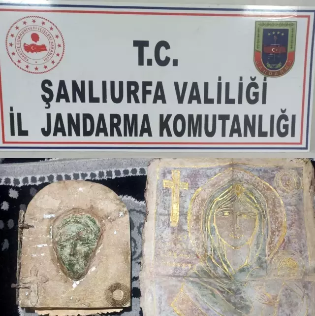 Şanlıurfa'da piyasa değeri 2 milyon dolar olan tarihi eserler ele geçirildi