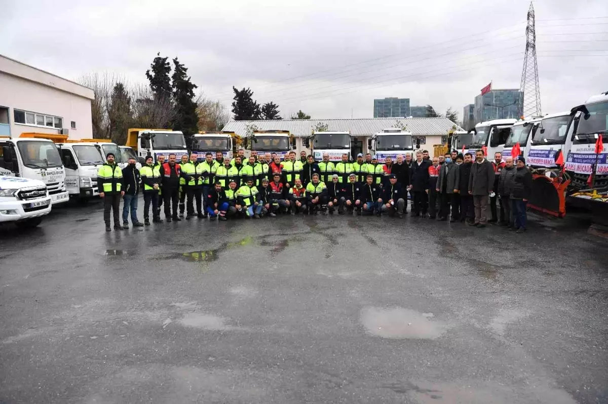 Bahçelievler'de kış koşullarına karşı tüm ekipler hazır