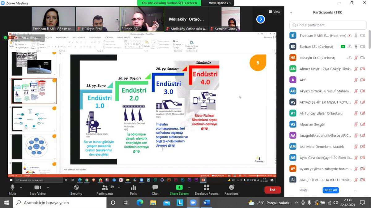 Dijitalleşme ve eTwinning Projelerinde eGüvenlik Konulu Bilgilendirme Toplantısı Yapıldı