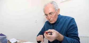 Emekli arkeolog Çankaya Evi'nde üretime katılıyor