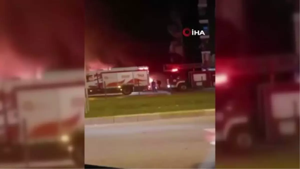 İş yerinde yangın: 250 motosiklet küle döndü