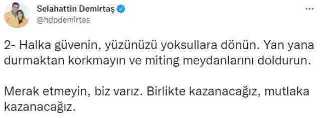 Demirtaş'tan çok konuşulacak çıkış: Muhalefetin ortak adayı olsam cezaevinden bile seçim kazanırım