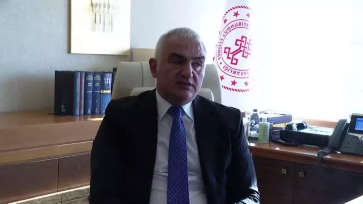 Kültür ve Turizm Bakanı Ersoy, turizm verilerini AA'ya değerlendirdi