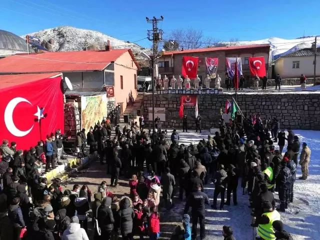 Şenkaya'da Allahuekber şehitleri anıldı