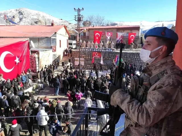 Şenkaya'da Allahuekber şehitleri anıldı