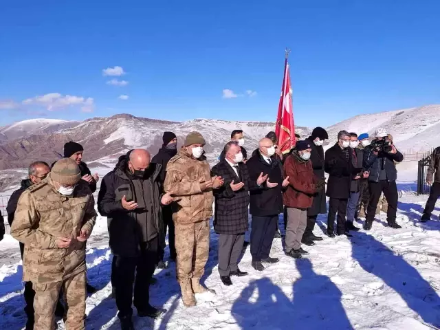 Şenkaya'da Allahuekber şehitleri anıldı