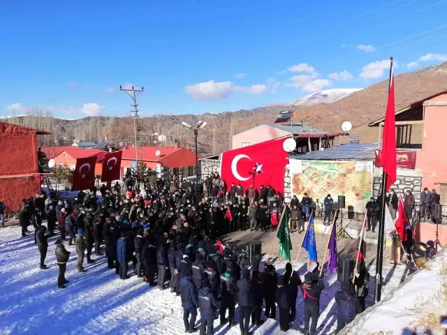 Şenkaya'da Allahuekber şehitleri anıldı