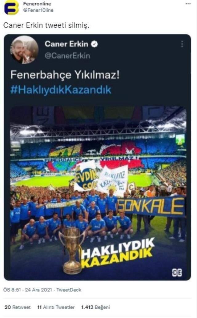 Caner Erkin'den Fenerbahçelileri çıldırtan hareket! Taraftarın kalbinde artık yeri yok Caner Erkin'den Fenerbahçelileri çıldırtan hareket! Taraftarın kalbinde artık yeri yok