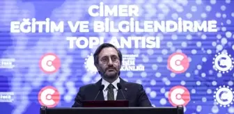 Cumhurbaşkanlığı İletişim Başkanı Altun, CİMER Eğitim ve Bilgilendirme Toplantısı'na katılarak konuşma yaptı