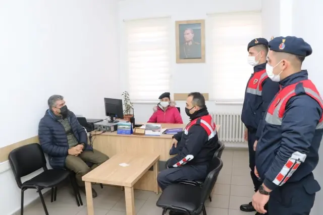 Özel gereksinimli öğrenciler jandarmaya konuk oldu