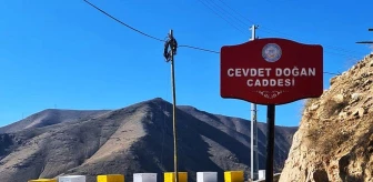 Keban Belediyesi Cevdet Doğan'ın ismini caddeye verdi