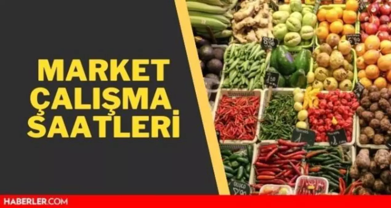 Marketlerin çalışma saatleri! Marketler sabah kaçta açılıyor, akşam kaçta kapanıyor? Bim, A101, Şok, Migros, CarrefourSA açılış ve kapanış saatleri!