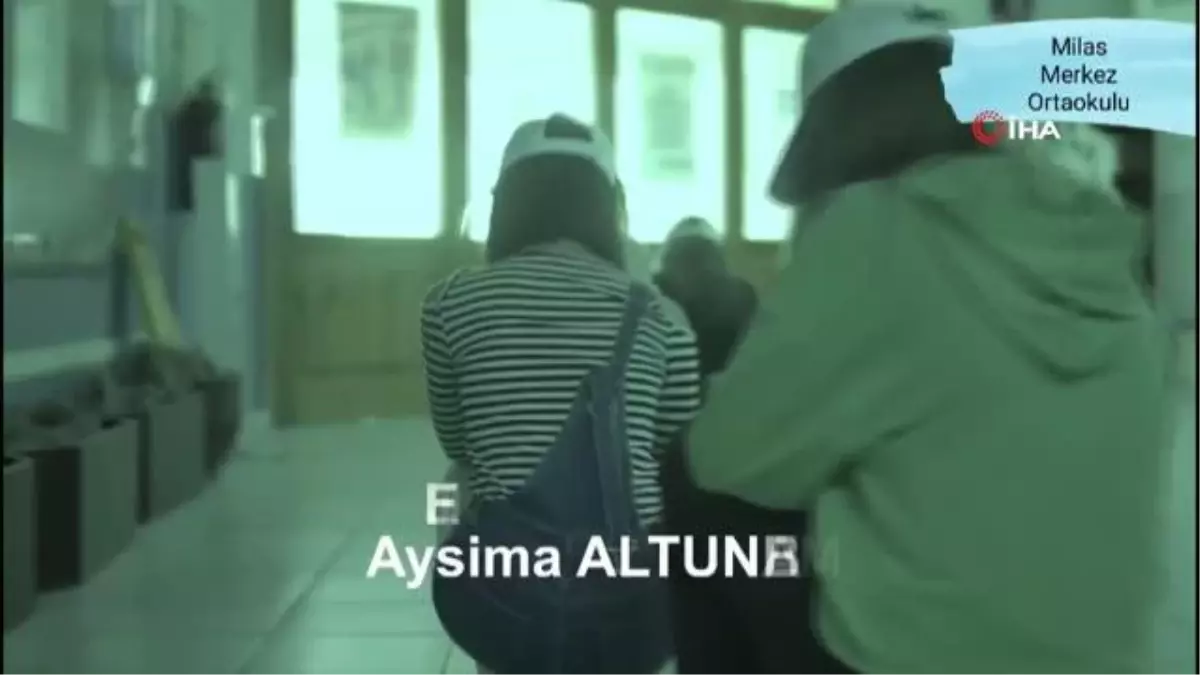 Ortaokul öğrencilerinin 'Milas' için çektikleri klip izleyenlerin beğenisi kazandı