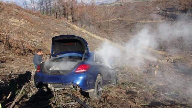 Rus uyruklu Türk vatandaşı, merakı uğruna lüks aracından oldu