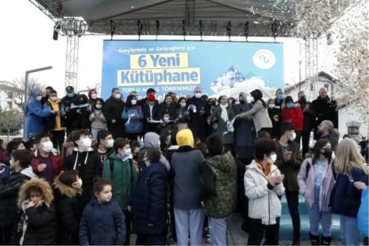 45 Bin Kitaplı 6 Yeni Kütüphane Hizmete Açıldı