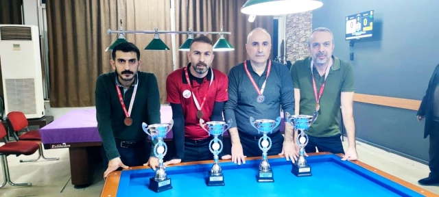 Diyarbakır'da bilardo şampiyonasına yoğun katılım