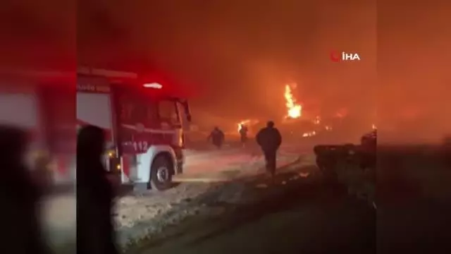 Fabrika yangınıyla ilgili Düzce Valiliğinden açıklama