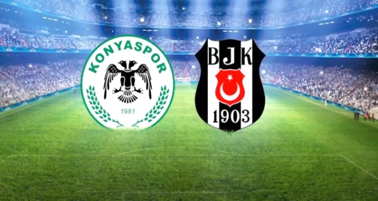 ittifak holding konyaspor besiktas maci kac kac mac bitti mi 27 aralik pazartesi super lig konyaspor